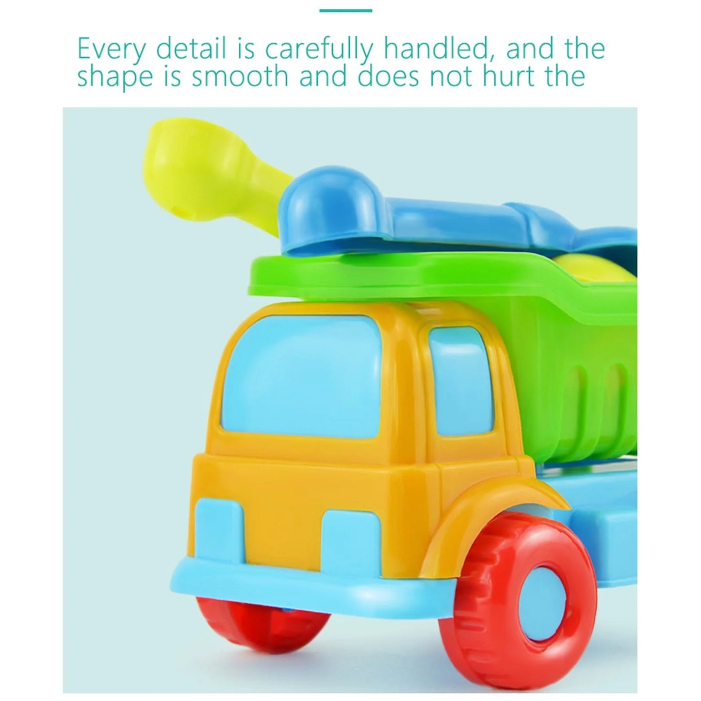 Beach Toys for Kids,5 Piece Beach Toy Sand Set Sand Play Sandpit Toy Summer Outdoor Toy
