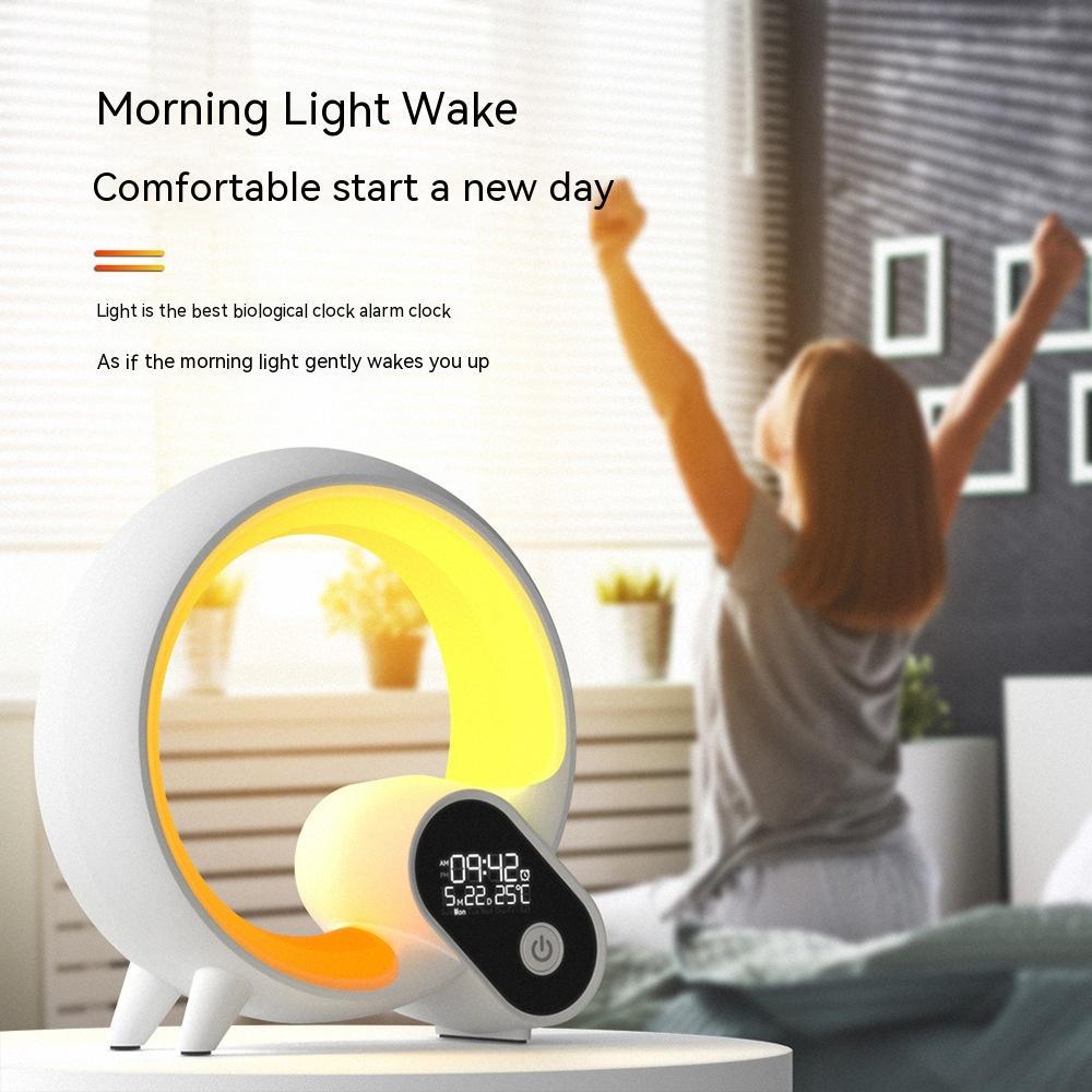 Aura Circle Smart Mood Lamp with White Noise Machine