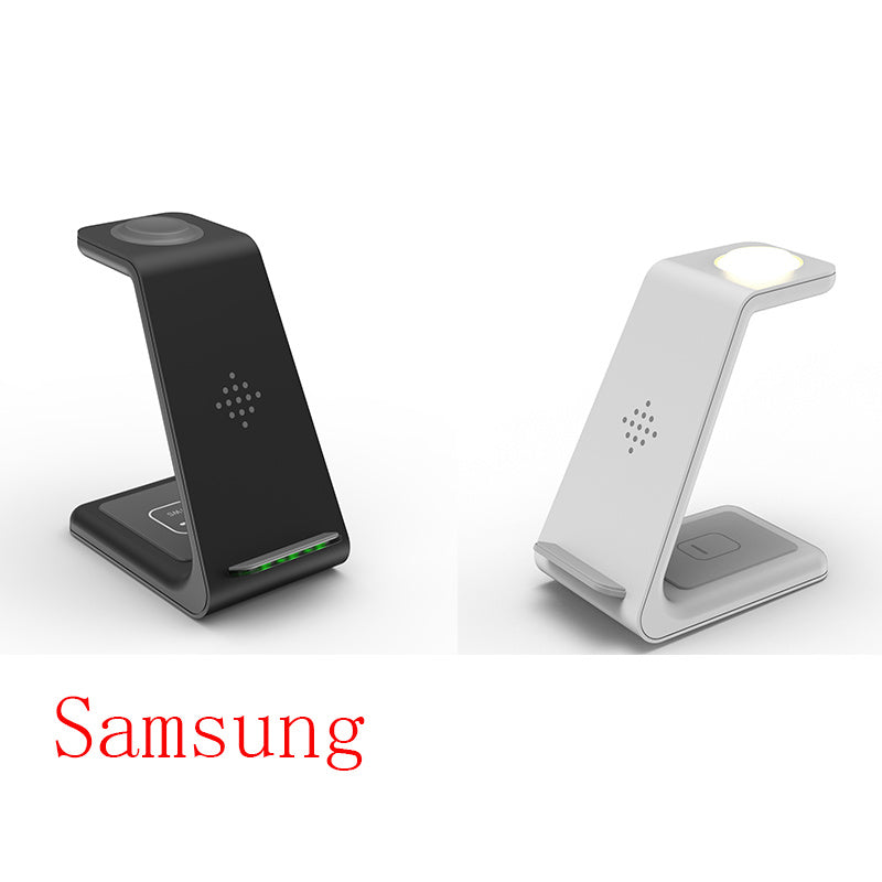 3-in-1 Wireless Charging Station for Apple & Samsung Devices