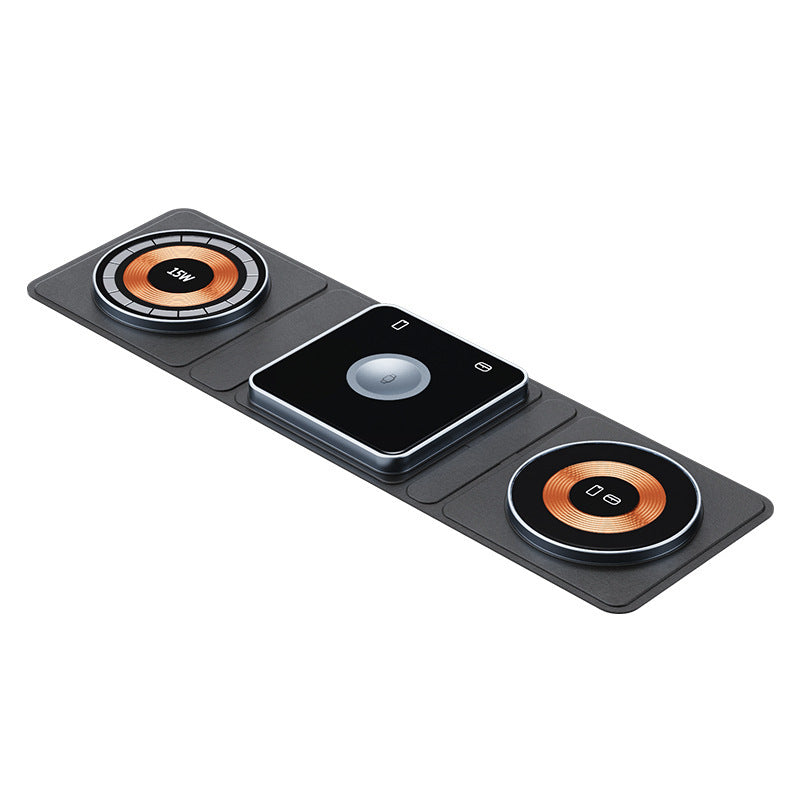 Fold & Go 3-in-1 Magnetic Wireless Charging Station