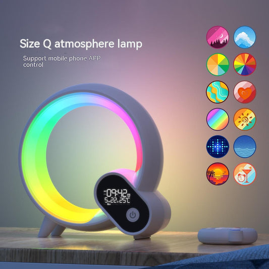 Aura Circle Smart Mood Lamp with White Noise Machine