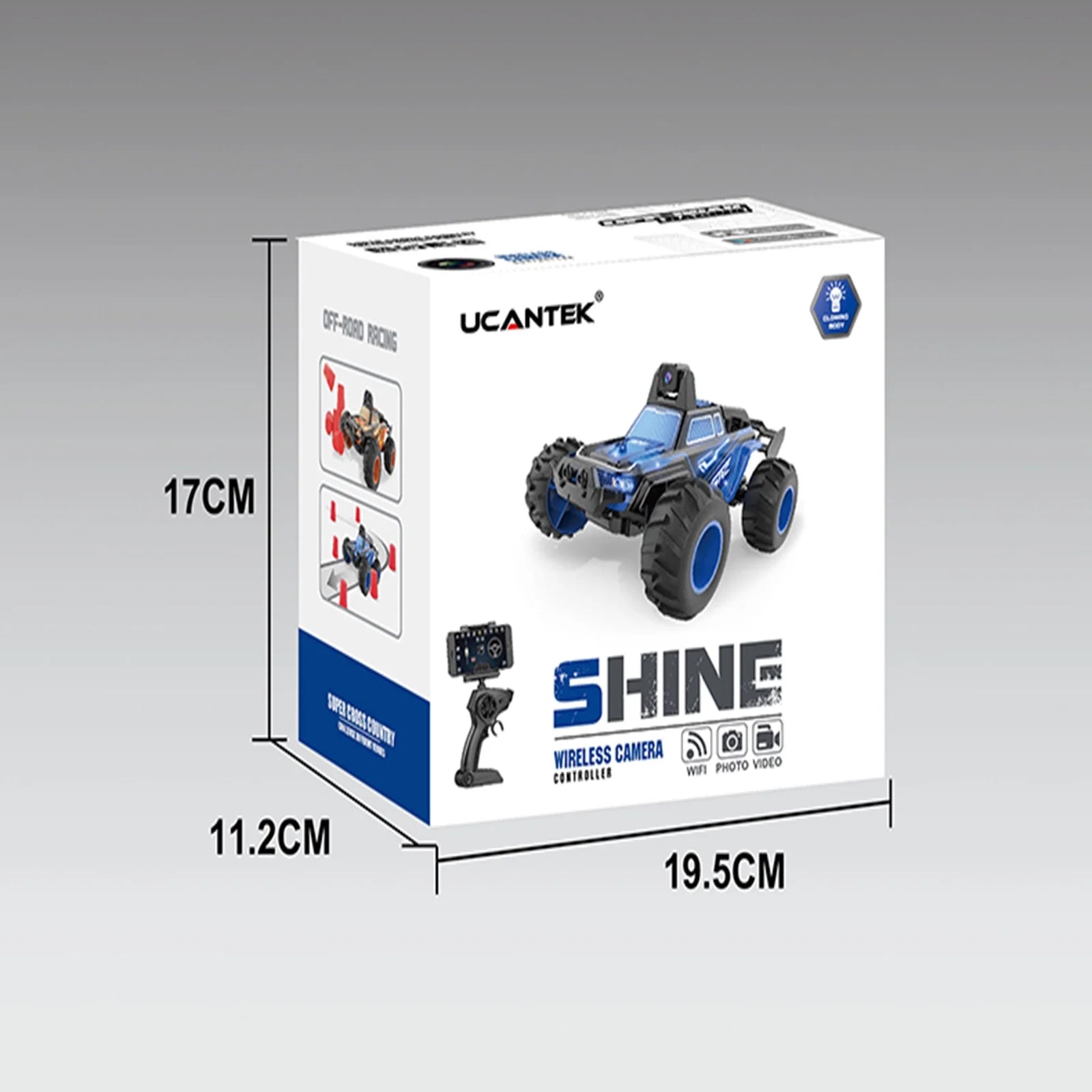 MINI Remote Camera Remote Control Car HD Wifi Camera Video Boy Electric Toy Climbing Car Off-Road Vehicle Model