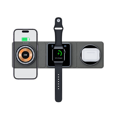 Fold & Go 3-in-1 Magnetic Wireless Charging Station