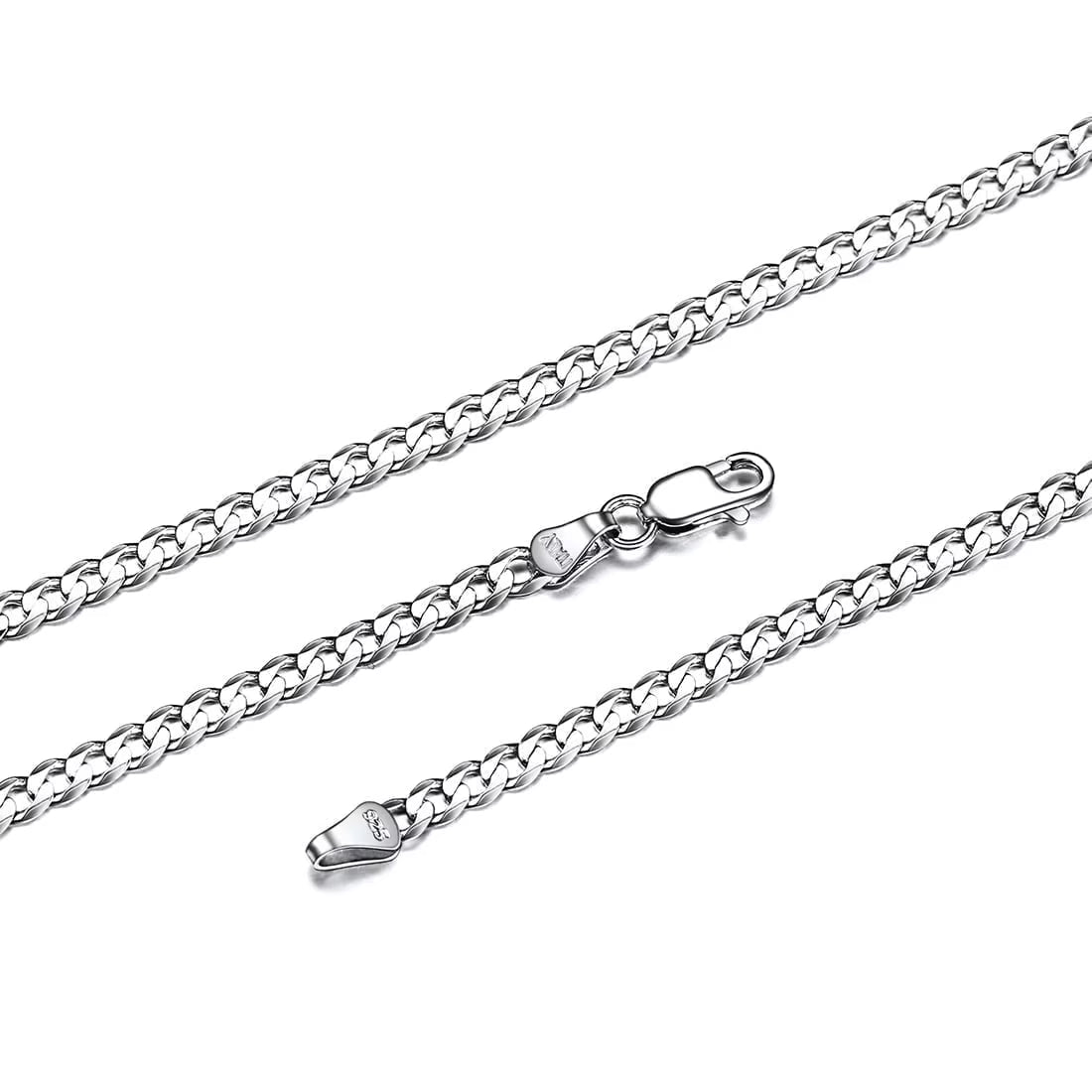 14K Gold Plated Italian 5MM Cut Figaro Necklace for Women Men, 925 Silver, Classic Style, Daily Wear, Valentine'S Day Birthday Party Gift (With Gift Box)