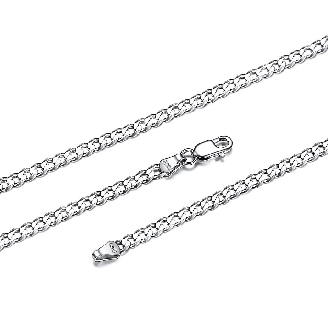 14K Gold Plated Italian 5MM Cut Figaro Necklace for Women Men, 925 Silver, Classic Style, Daily Wear, Valentine'S Day Birthday Party Gift (With Gift Box)