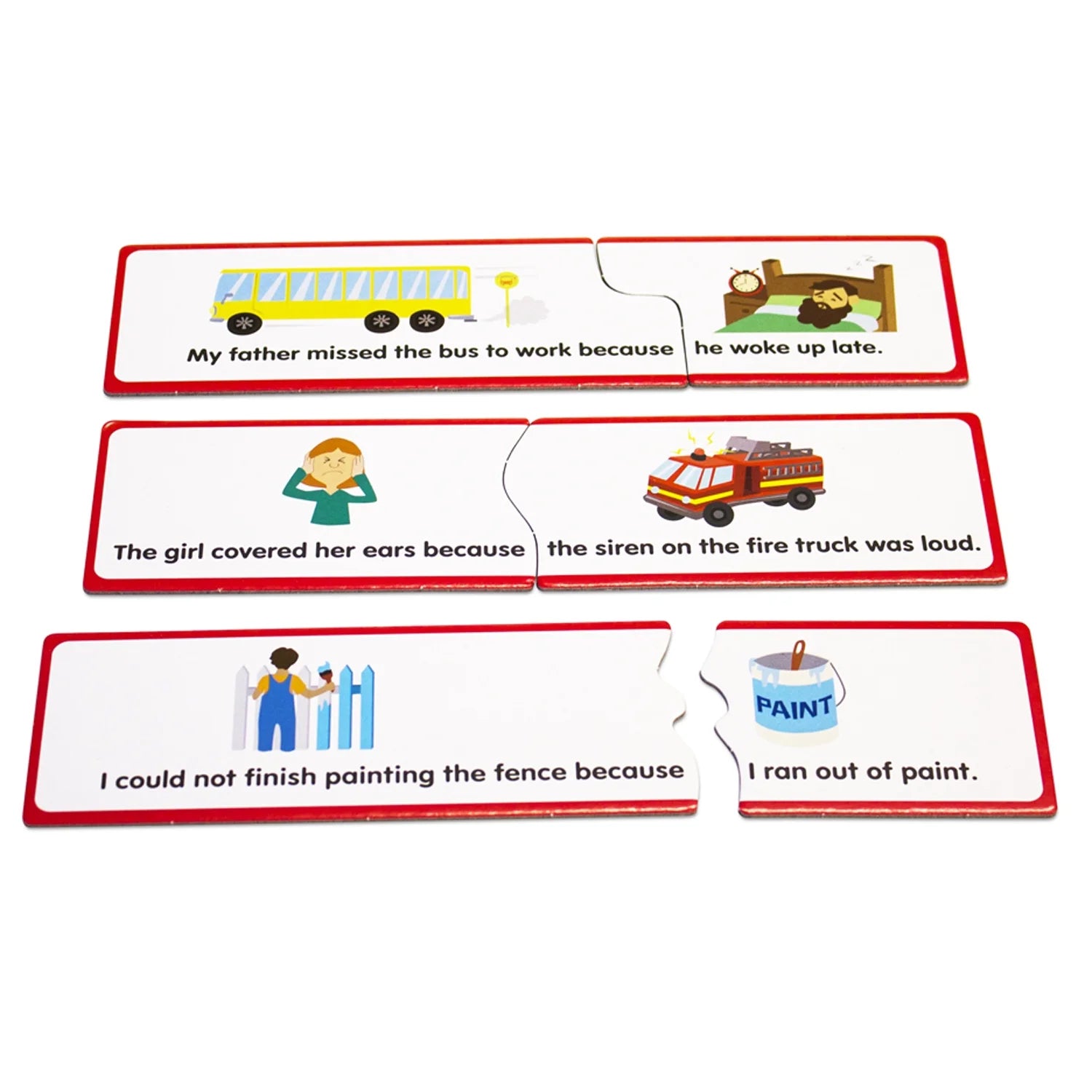 Comprehension Games, Set of 6 Different Games